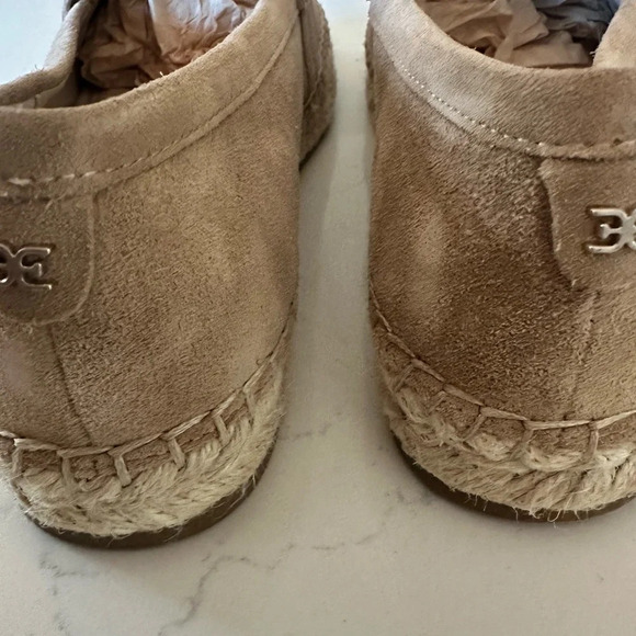 Sam Edelman Kai Suede Espadrille inspired Loafers in Tuscan Tan Size: 5 - Picture 8 of 8